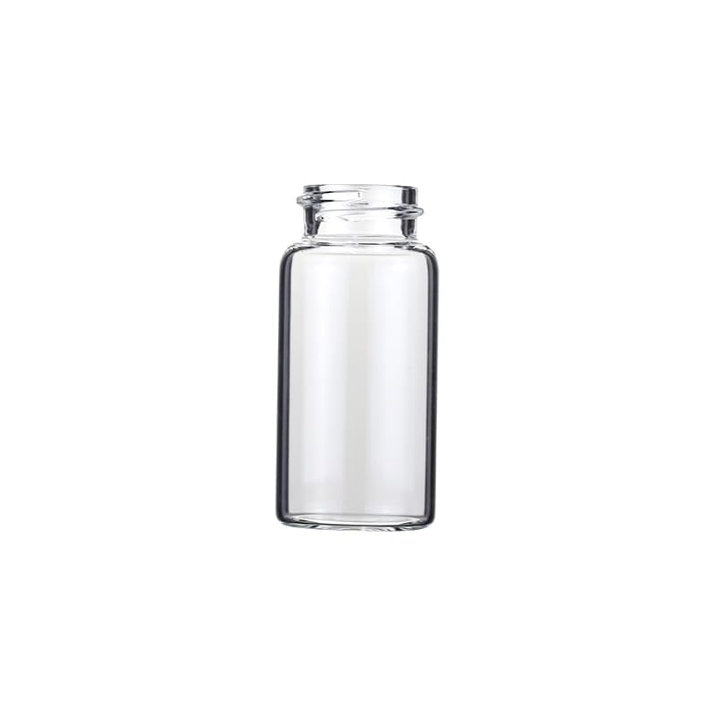 LanJing 366228204 Borosilicate Glass 20mL Liquid Scintillation Vial with 22-400 Polypropylene Cap Pulp-Backed Foil Liner, Case of 500