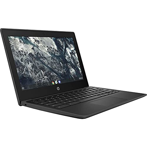 HP Chromebook 11MK G9 Education Edition - 11.6 Inch HD Display Laptop MediaTek MT8183, Integrated Graphics, 4GB LPDDR4X RAM, 32GB eMMC, Wi-Fi, Bluetooth, Camera, Chrome OS, Speaker, Black (Renewed)