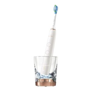 Philips Sonicare HX9924/61 DiamondClean Smart Rechargeable Sonic Toothbrush with 5 Flexible Brushing Modes, 3 Intensities, USB Charging Travel Case and Glass Charger