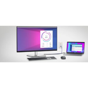 Dell P3223DE 31.5" QHD WLED LCD Monitor - 16:9 - Black, Silver