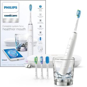 Philips Sonicare HX9924/01 Electric Rechargeable Sonic Toothbrush with Smart Sensor Technology, 5 Flexible Brushing Modes, 3 Intensities and USB Charging Travel Caser