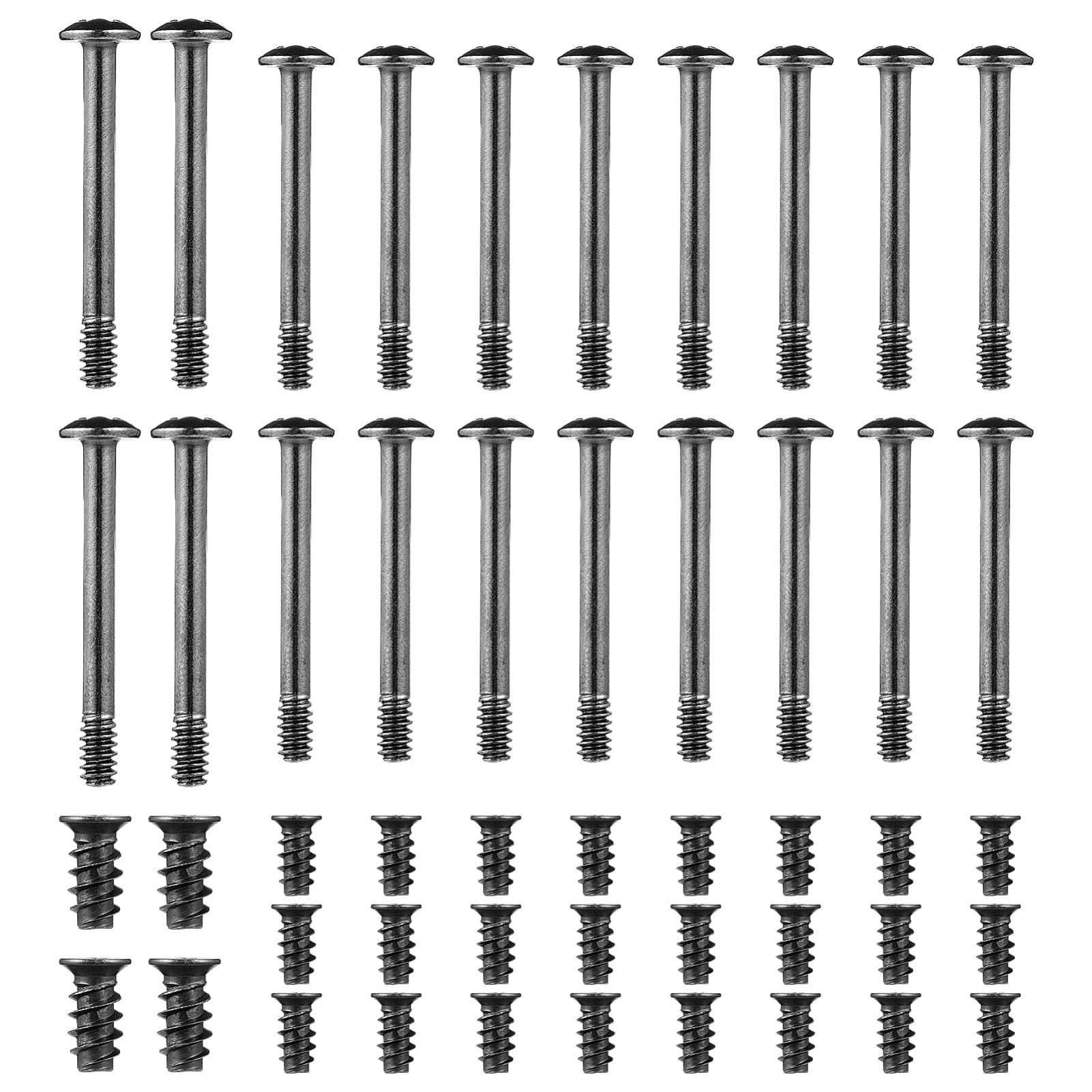 iplusmile Stainless Steel Screws Computer Case Fan Screws, 60Pcs PC Computer Cooling Fan Mount Screws Chassis Fan Screws Set for PC Case Fan CPU Fan