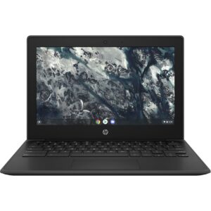 HP Chromebook 11MK G9 Education Edition - 11.6 Inch HD Display Laptop MediaTek MT8183, Integrated Graphics, 4GB LPDDR4X RAM, 32GB eMMC, Wi-Fi, Bluetooth, Camera, Chrome OS, Speaker, Black (Renewed)