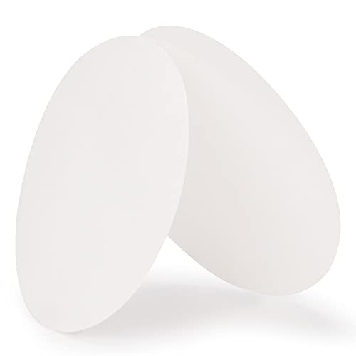 stonylab Quantitative Filter Paper, 100 Pack Slow Flow Rate Cellulose Filter Paper Circles with 10 Micron Particle Retention, 56 mm Diameter