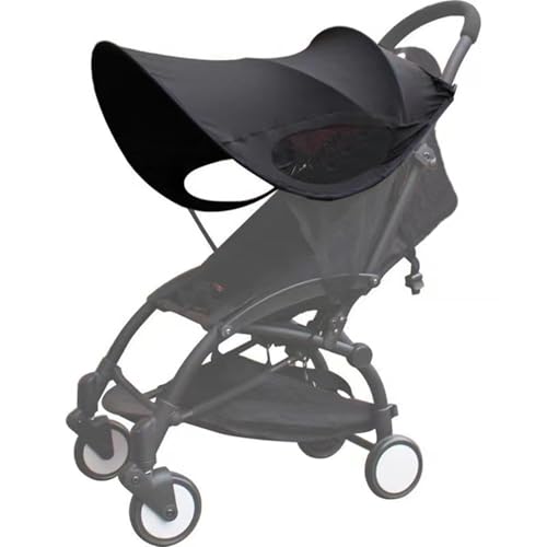 Baby Stroller Sun Shade Cover Universal Stroller Canopy Awning UV Protection Sun Cover for Car Seat Pram Pushchair Sun Shade Baby Buggy Sun Shield Foldable Removable