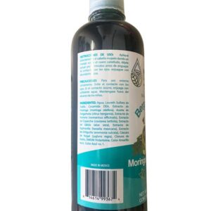 Shampoo de Bergamota Organico con Moringa y Romero Shampoo 16 Fl Oz Enriquecido Premium Quality