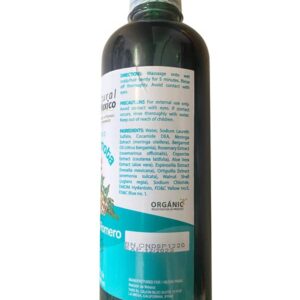 Shampoo de Bergamota Organico con Moringa y Romero Shampoo 16 Fl Oz Enriquecido Premium Quality