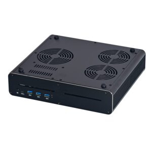 HUNSN 8K Mini PC, Gaming Computer, HTPC, Kodi, Intel I7 10870H, Windows 11 or Linux Ubuntu, Support Proxmox, Esxi, BM23m, 6G Graphic, DVI, DP, HDMI, TypeC, 16G RAM, 128G M.2 SSD