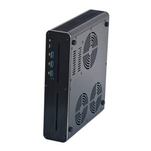 HUNSN 8K Mini PC, Gaming Computer, HTPC, Kodi, Intel I7 10870H, Windows 11 or Linux Ubuntu, Support Proxmox, Esxi, BM23m, 6G Graphic, DVI, DP, HDMI, TypeC, 16G RAM, 128G M.2 SSD