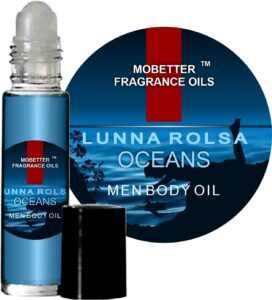 mobetter fragrance oils lunna rolsa oceans men cologne body oil 10ml roller ball