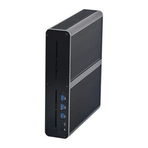 HUNSN 8K Mini PC, Gaming Computer, HTPC, Kodi, Intel I7 10870H, Windows 11 or Linux Ubuntu, Support Proxmox, Esxi, BM23m, 6G Graphic, DVI, DP, HDMI, TypeC, 16G RAM, 128G M.2 SSD