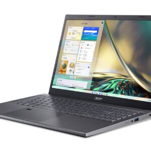 Acer Aspire 5 A515-57G-58R7 Slim Laptop | 15.6" Full HD IPS | Intel Core i5-1240P | NVIDIA GeForce RTX 2050 | 8GB DDR4 | 512GB SSD | Wi-Fi 6 | Thunderbolt 4 | Fingerprint Reader | Backlit KB | Win 11