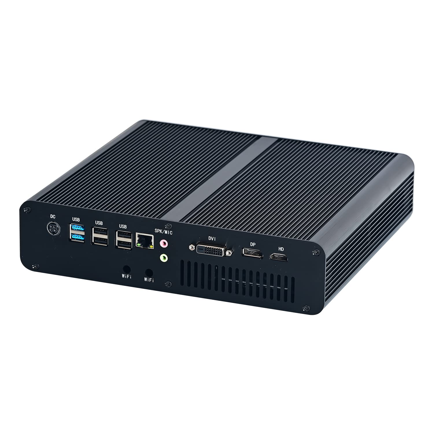 HUNSN 8K Mini PC, Gaming Computer, HTPC, Kodi, Intel I7 10870H, Windows 11 or Linux Ubuntu, Support Proxmox, Esxi, BM23m, 6G Graphic, DVI, DP, HDMI, TypeC, 16G RAM, 128G M.2 SSD