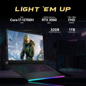 MSI GE76 Raider 17.3" FHD 144Hz Gaming Laptop, Intel i7-12700H, 32GB RAM, 1TB SSD, GeForce RTX 3060, RGB KB, Numpad, FHD Webcam, VR-Ready, Wi-Fi 6, Win 11 Pro, Grey, 128GB Hotface Extension Set