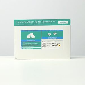 FREENOVE Complete Starter Kit for Raspberry Pi 5 4 B 3 B+ 400, Python C Java Scratch Code, 708-Page Tutorial, 138 Projects, 386 Items, Camera Speaker Sound Sensor (Raspberry Pi NOT Included)