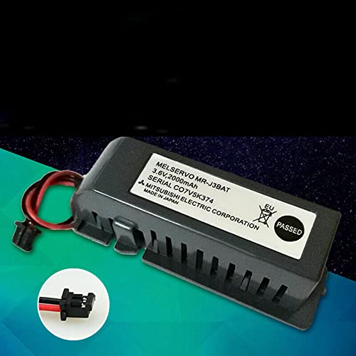 KANGLEUS (2-Pack) MR-J3BAT ER6VC119A/B 3.6V 2000mAh PLC Battery for ER6VC119A/B MELSERVO MR70