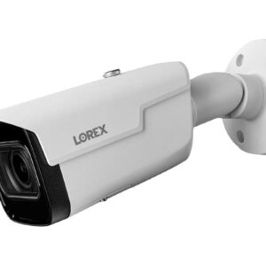 Lorex LNB9292BW-4PK 4K (8MP) White Nocturnal Motorized Varifocal Smart IP Bullet Security Camera (4-Pack). Compatible with N881B, N882B and NR900X NVRs