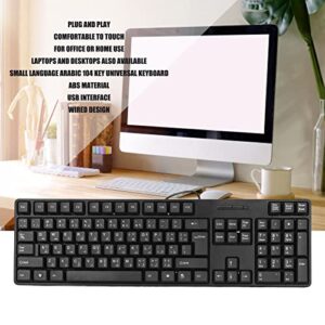 Gaming Keyboard, Practical and Comfortable Arabic Keyboard for Laptop