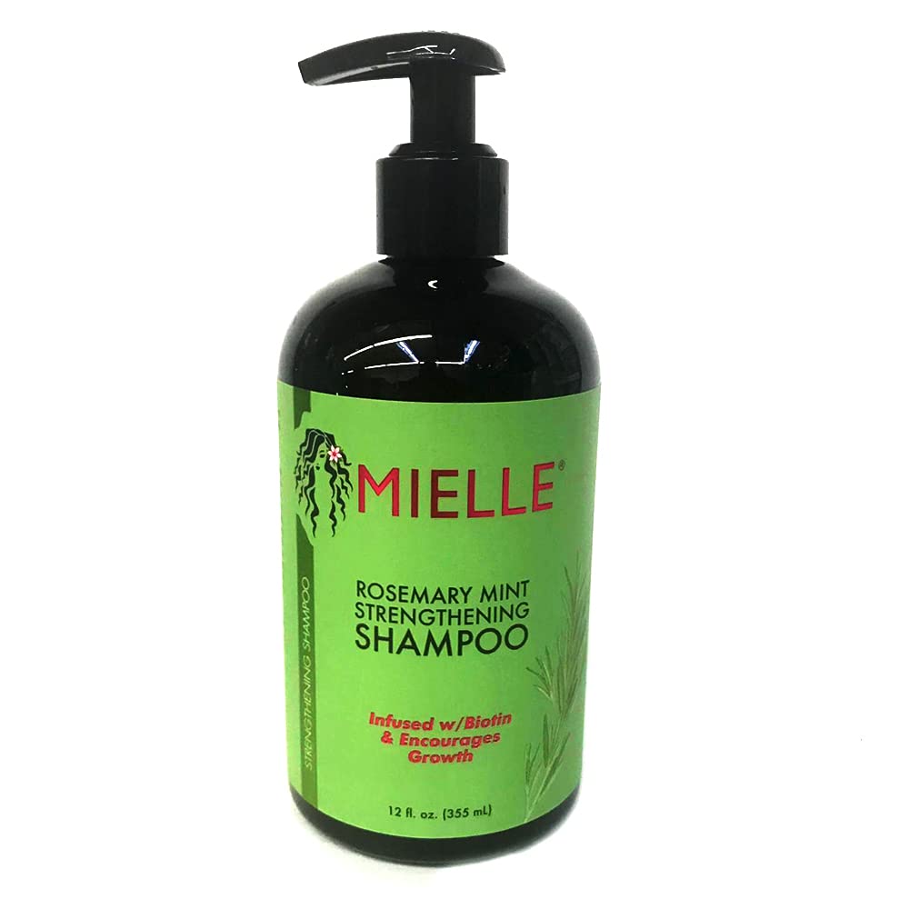 Mielle Rosemary Mint Hair Products for Stronger and Healthier Hair and Styling Bundle Set 5 PCS