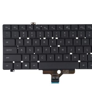 SUNMALL Replacement Keyboard Compatible with Dell Latitude 5420 5421 5430 7420 7520 2021 Series Laptop Without Backlit