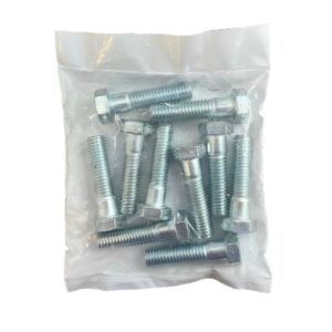 1,250 Piece Grade 5 Coarse Thread Nut Bolt Hex Bolt Hex Head Cap Screw & Washer Assortment with Metal Drawer