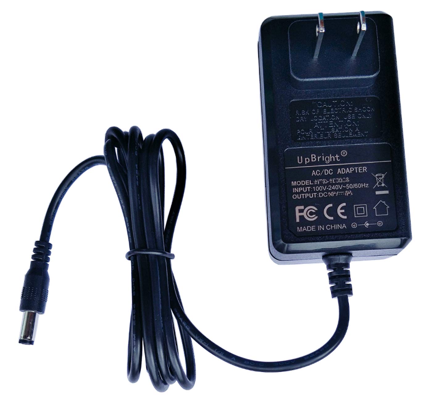 UpBright 12V AC/DC Adapter Compatible with RENPHO RF-FM062 R US RF-FM062US RF-FM062R RF-FM062R-EU Shiatsu Foot Massager Innov IVP1200-2500 IVP12002500 12.0V 2.5A 30W DC12V Power Supply Battery Charger