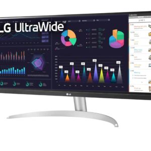 LG UltraWide FHD 29-Inch Computer Monitor 29WQ600-W, IPS with HDR 10 Compatibility, AMD FreeSync, and USB Type-C, White/Silver