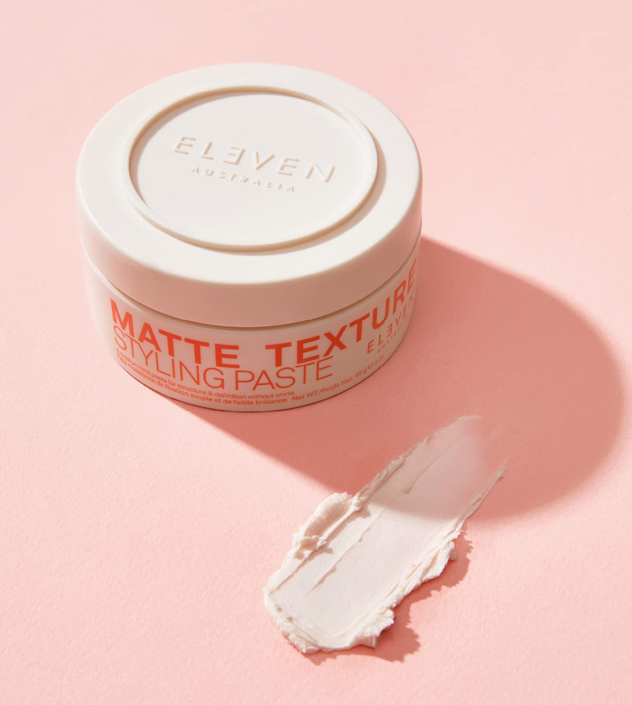 ELEVEN AUSTRALIA Matte Texture Styling Paste Natural Ingredients For a Natural Hold - 3 Oz