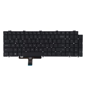 SUNMALL Replacement Keyboard Compatible with Dell Latitude 5520 5521 Precision 3560 3561 with Backlit