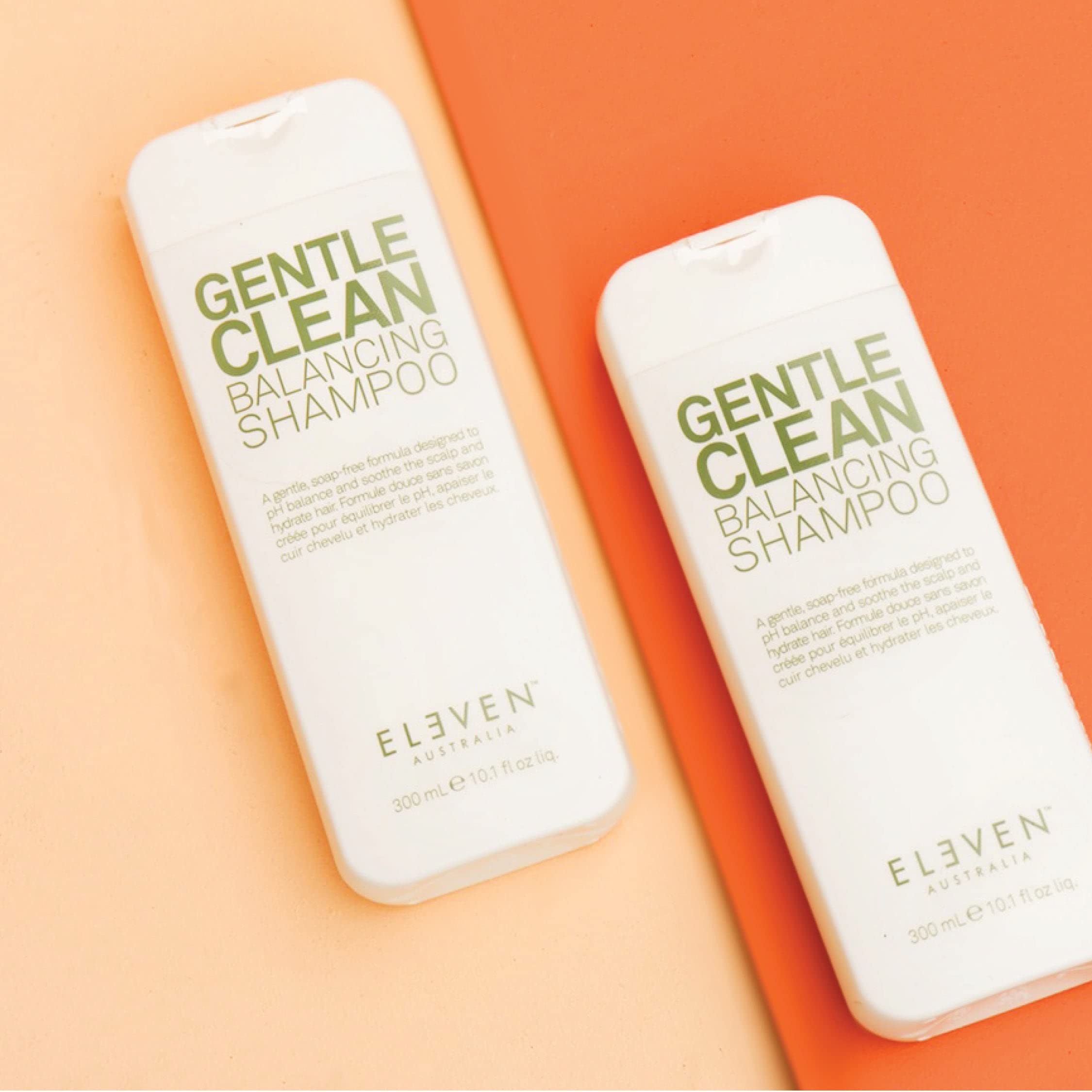 ELEVEN AUSTRALIA Gentle Clean Balancing Shampoo A Gentle Formula to Balance & Soothe the Scalp & Hair - 10.1 Fl Oz