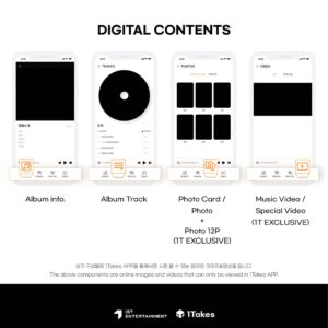 Dreamus VICTON - Chaos (PLATFORM ver.) (7th Mini Album)+Extra Photocards Set, 90x120 mm