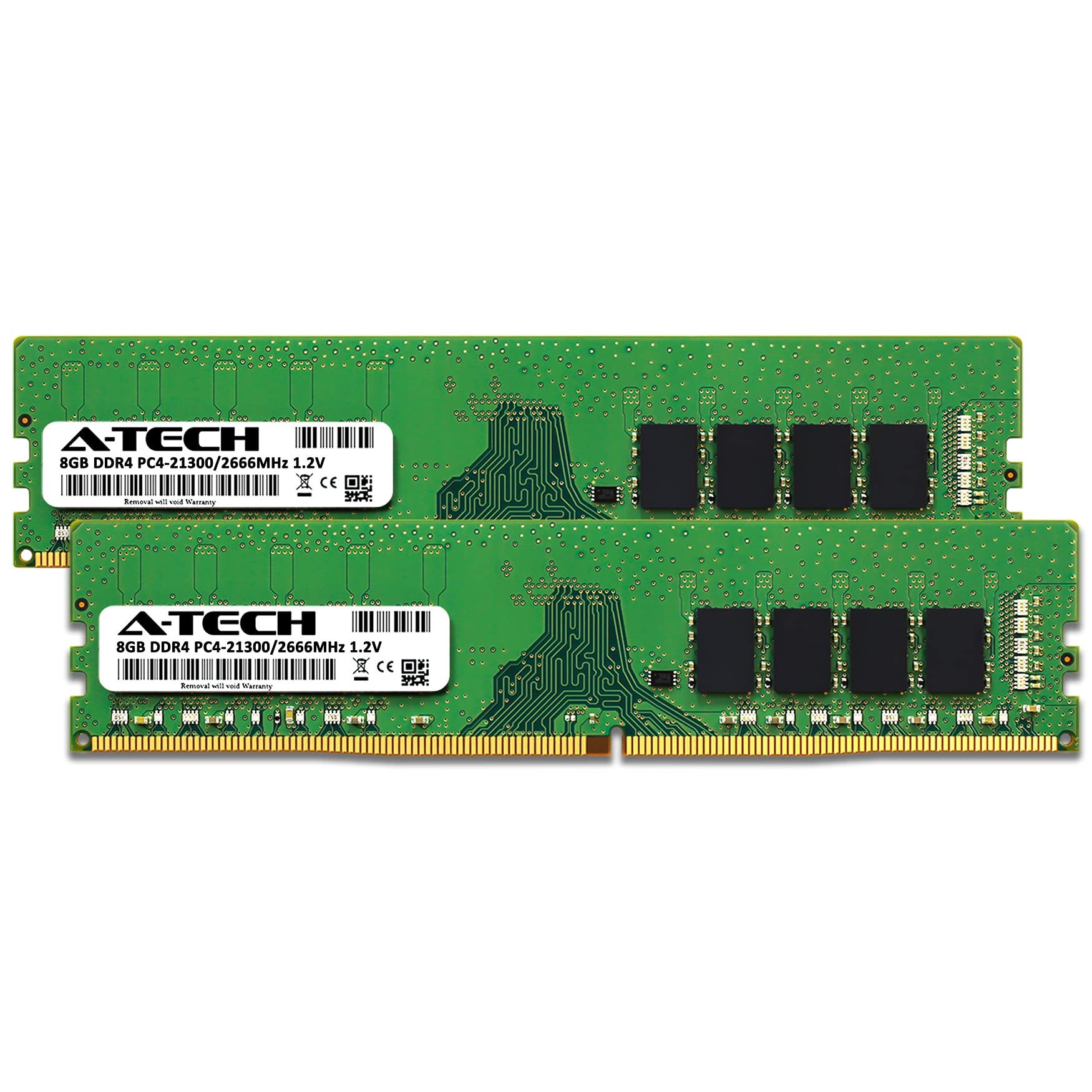 A-Tech 16GB Kit (2x8GB) RAM for Dell OptiPlex 7090, 7080, 7071, 5090, 5080, 3090, 3080 (Tower/SFF) | DDR4 2666 MHz DIMM PC4-21300 UDIMM Memory Upgrade