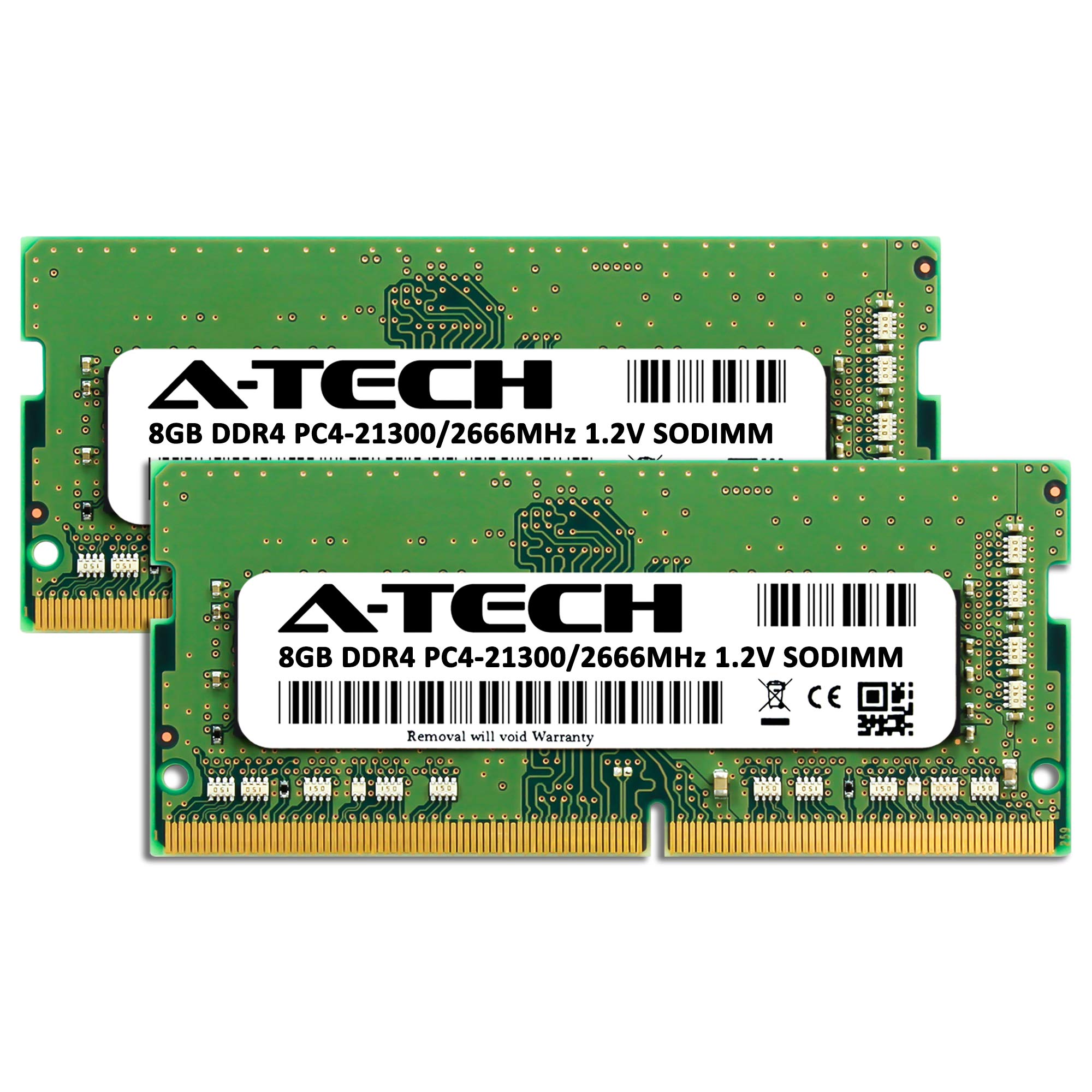 A-Tech 16GB Kit (2x8GB) RAM for Dell OptiPlex 7070, 7060, 5070, 5060, 3070, 3060 Micro Desktops | DDR4 2666 MHz SODIMM PC4-21300 Memory Upgrade