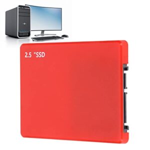 2.5 Inch Internal SSD  , Red 2.5in SSD Shock Resistant for Home for Office for Computers (#1)