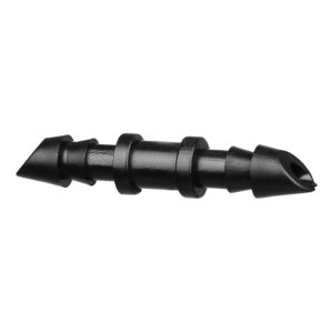 JAYEE Drip Irrigation Barbed Fittings Set, Including 50 Tees and 80 Couplings, Barbed Connectors for Universal 1/4 Inch Drip tubing or Sprinkler System