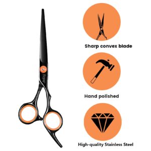 Hair Cutting Scissors Thinning Shears Kit, Fcysy Professional Hair Scissors Set Hair Shears Blending Scissor Kit, Barber Shears Haircut Scissors Salon Trimming Scissors for Hair for Women Men Pet