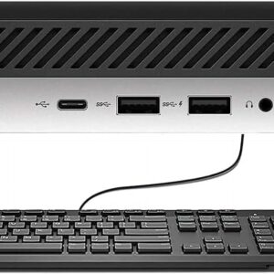 HP ProDesk 600G5 Micro DT PC, Intel Core i5-9500T, 16GB RAM, 256GB NVMe SSD, Win11 Pro (Renewed)