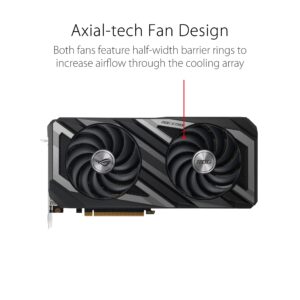 ASUS ROG Strix AMD Radeon RX 6650 XT OC Edition Gaming Graphics Card (AMD RDNA 2, PCIe 4.0, 8GB GDDR6, HDMI 2.1, DisplayPort 1.4a, Axial-tech Fan Design, Super Alloy Power II, GPU Tweak II)