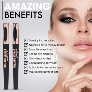 Secret Xpress Control Liquid Black Eyeliner Pen Waterproof Matte Long Lasting Eye Professional Makeup