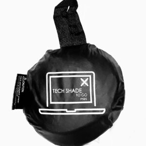 TECH SHADE TO GO mini Portable Laptop Sun Shade, Privacy Cover, Laptop Sun Shade, Laptop Shade for Working Outside, Laptop Shade, Laptop Sun Hood, Laptop Sun Glare Shield, Laptop Hood Outside Glare