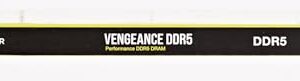 CORSAIR VENGEANCE DDR5 RAM 32GB (2x16GB) 6000MHz CL36 Intel XMP iCUE Compatible Computer Memory - Black (CMK32GX5M2B6000C36)