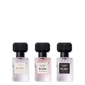 Victoria's Secret 3pc Mini Eau de Parfum Spray Set (Tease, Tease Candy Noir, Tease Creme Cloud)