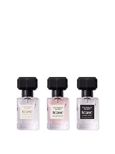 Victoria's Secret 3pc Mini Eau de Parfum Spray Set (Tease, Tease Candy Noir, Tease Creme Cloud)