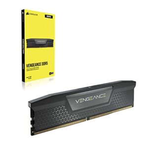 CORSAIR VENGEANCE DDR5 RAM 32GB (2x16GB) 6000MHz CL36 Intel XMP iCUE Compatible Computer Memory - Black (CMK32GX5M2B6000C36)