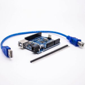 Elecbee UNO Development Board with USB Cable PCB Mount Expert DCC Improved Version