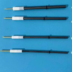 High Purity Graphite Rod Electrode, Electrolysis Experiment Inert Electrode, Laboratory Level Carbon Rod, Auxiliary Electrode 6mm Graphite Cathode 1 Pcs (Φ=2mm L=90mm)