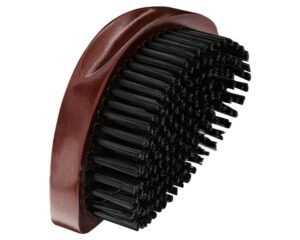 suavecito beard brush cherry wood mid grade synthetic bristles