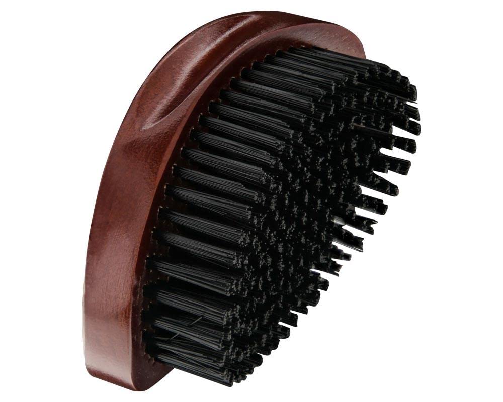 Suavecito Beard Brush Cherry Wood Mid Grade Synthetic Bristles