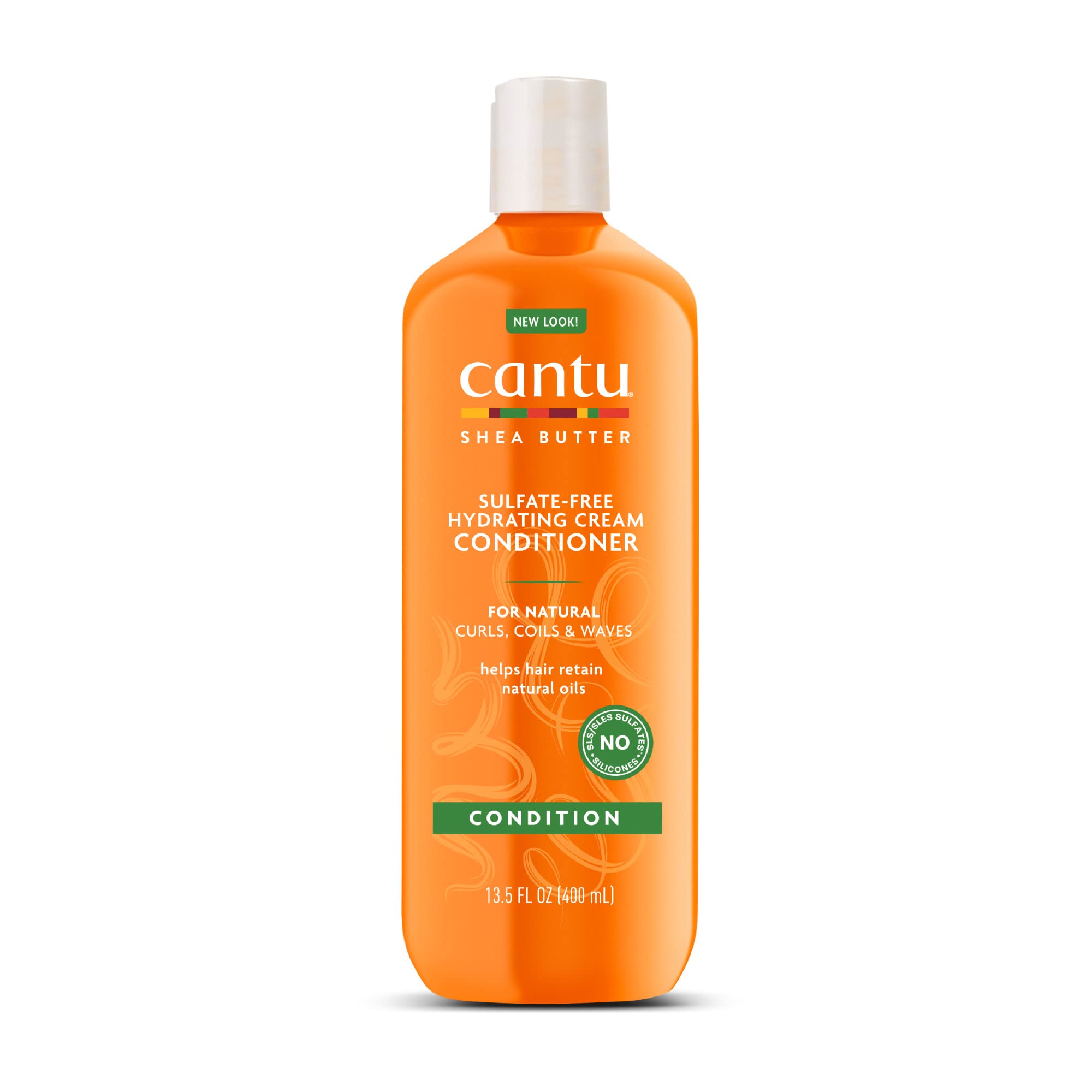 Cantu Sulfate-Free Cream Shampoo & Conditioner Bundle, 13.5 fl oz