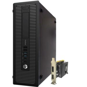 hp video editing cad 800 g2 desktop computer pc, intel core i7-6500, 3.2 ghz processor, 32gb ram, 480gb ssd (fast boot) + 10tb hdd, graphics card rx-550 4gb gddr5, wifi, windows 10 pro (renewed)